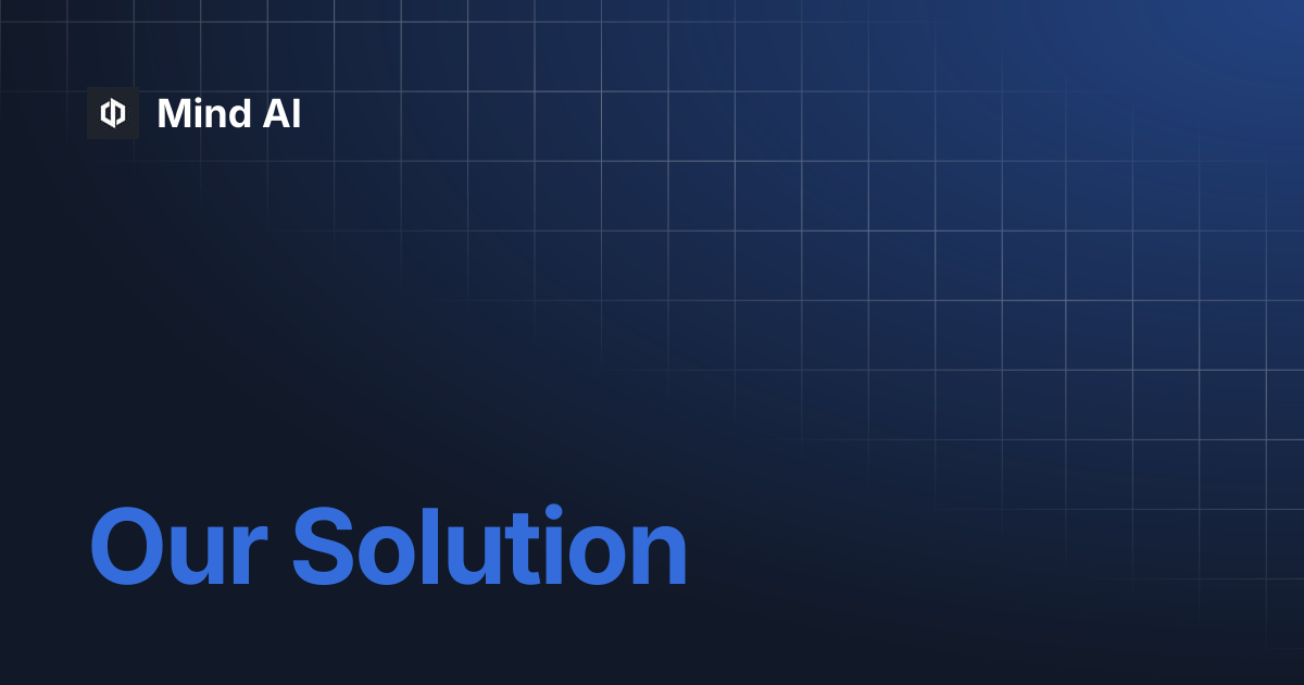 Our Solution | Mind AI